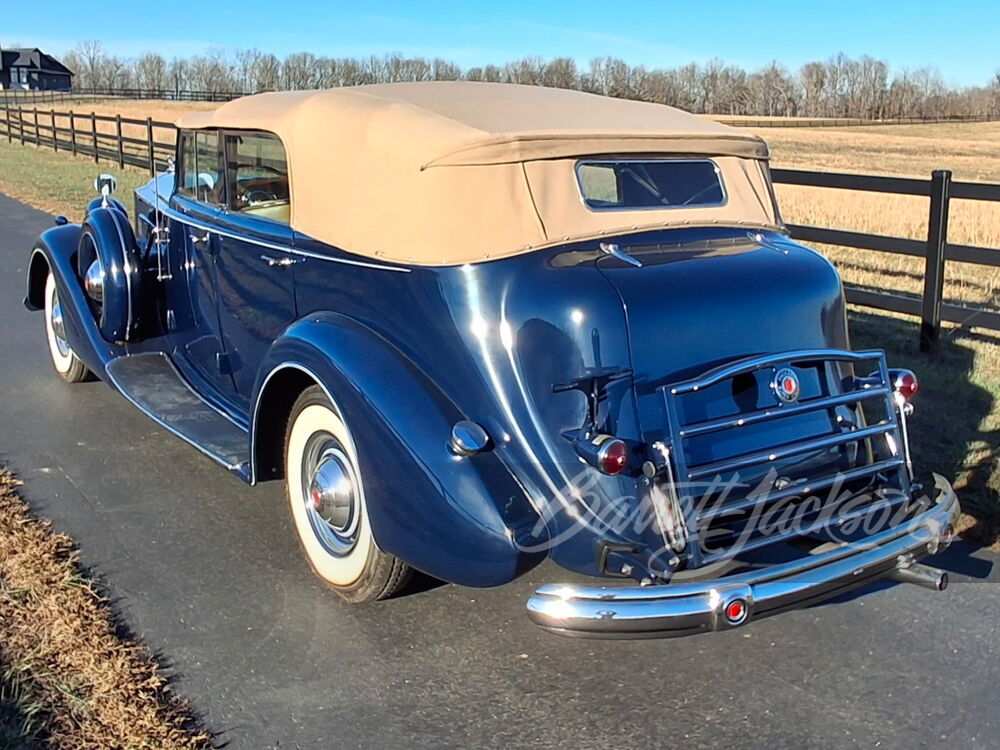 1937 PACKARD SUPER EIGHT DELUXE PHAETON - Vehicle | Barrett