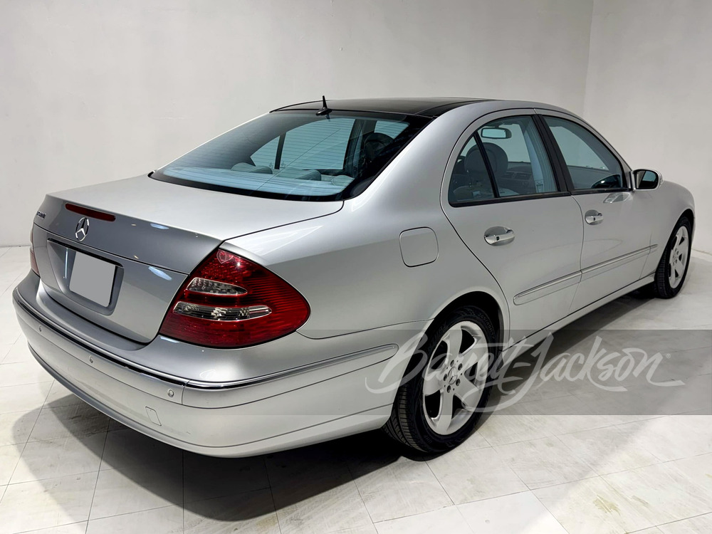 2004 Mercedes-Benz E500 Sedan: market value and price history
