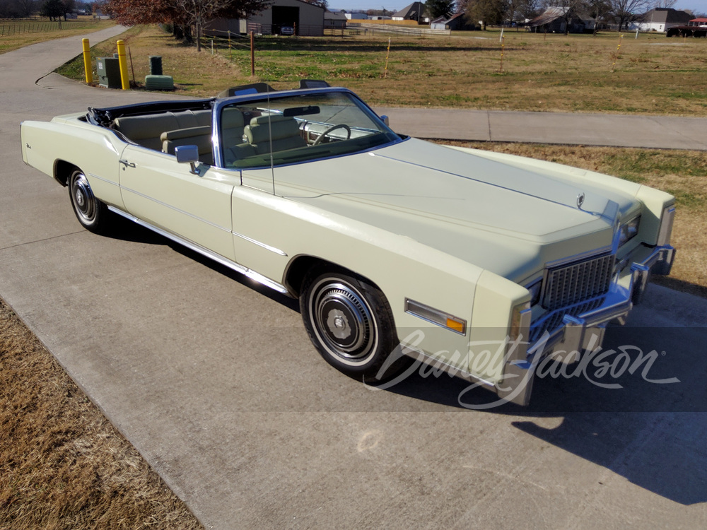 1976 CADILLAC ELDORADO CONVERTIBLE - Vehicle | Barrett-Jackson