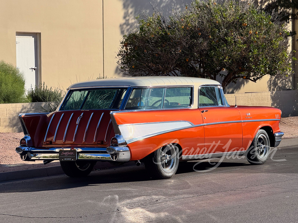 1957 CHEVROLET NOMAD CUSTOM WAGON - Vehicle | Barrett-Jackson