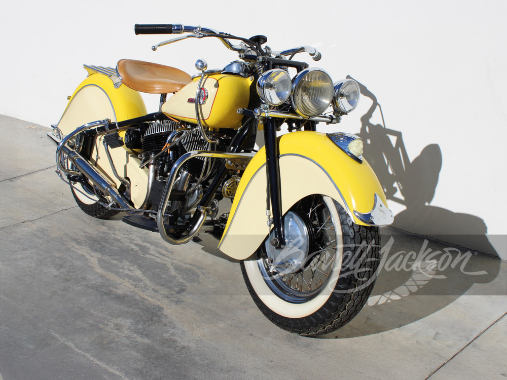 1947 INDIAN CHIEF MOTORCYCLE - Vehicle | Barrett-Jackson Auction
