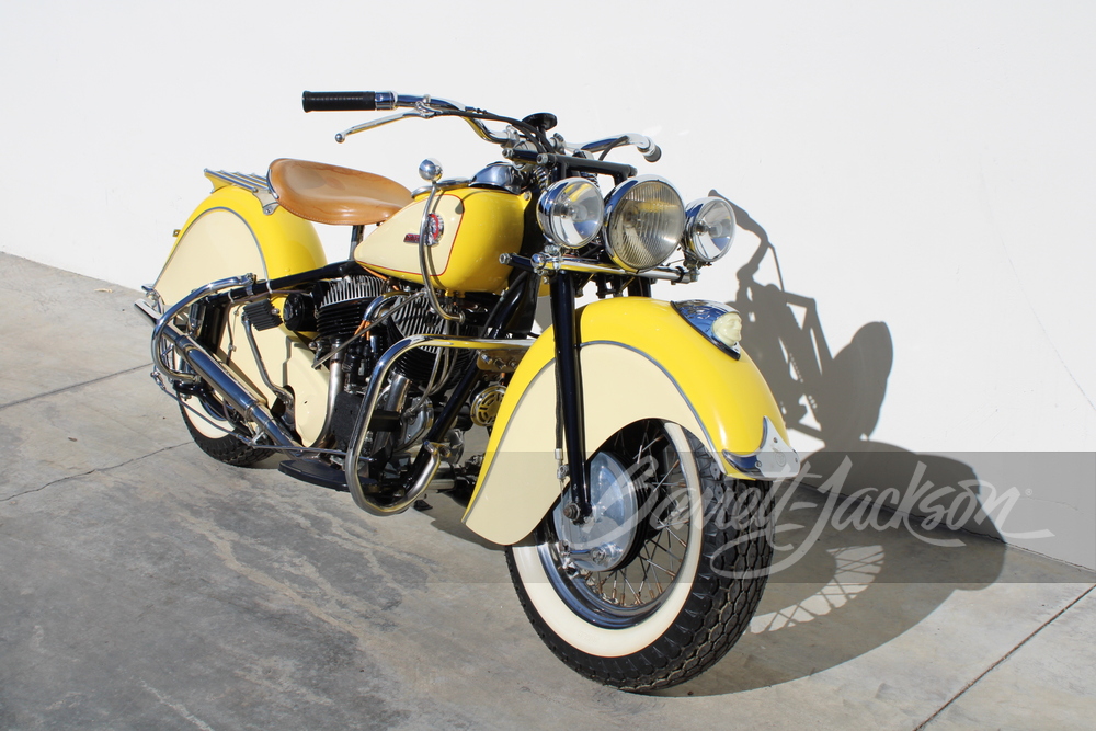 1947 INDIAN CHIEF MOTORCYCLE - Vehicle | Barrett-Jackson Auction