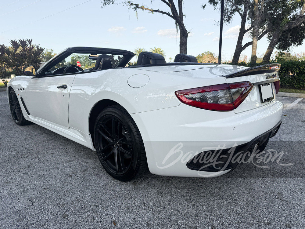 2013 MASERATI GRANTURISMO MC STRADALE CONVERTIBLE - Vehicle