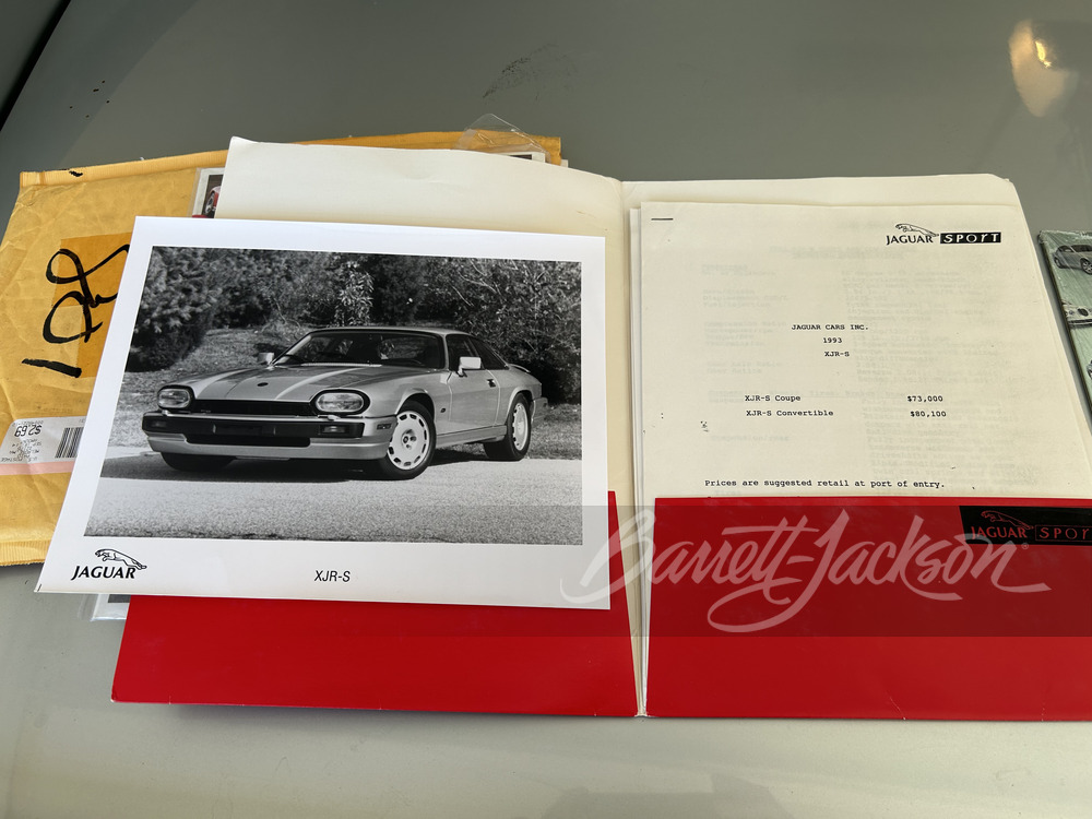 1993 JAGUAR XJR-S - Vehicle | Barrett-Jackson Auction Company