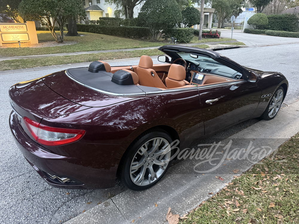 2011 MASERATI GRANTURISMO CONVERTIBLE - Vehicle | Barrett-Jackson