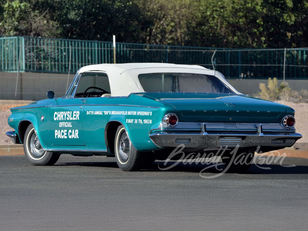 1963 CHRYSLER 300 INDY PACE CAR CONVERTIBLE - Vehicle | Barrett