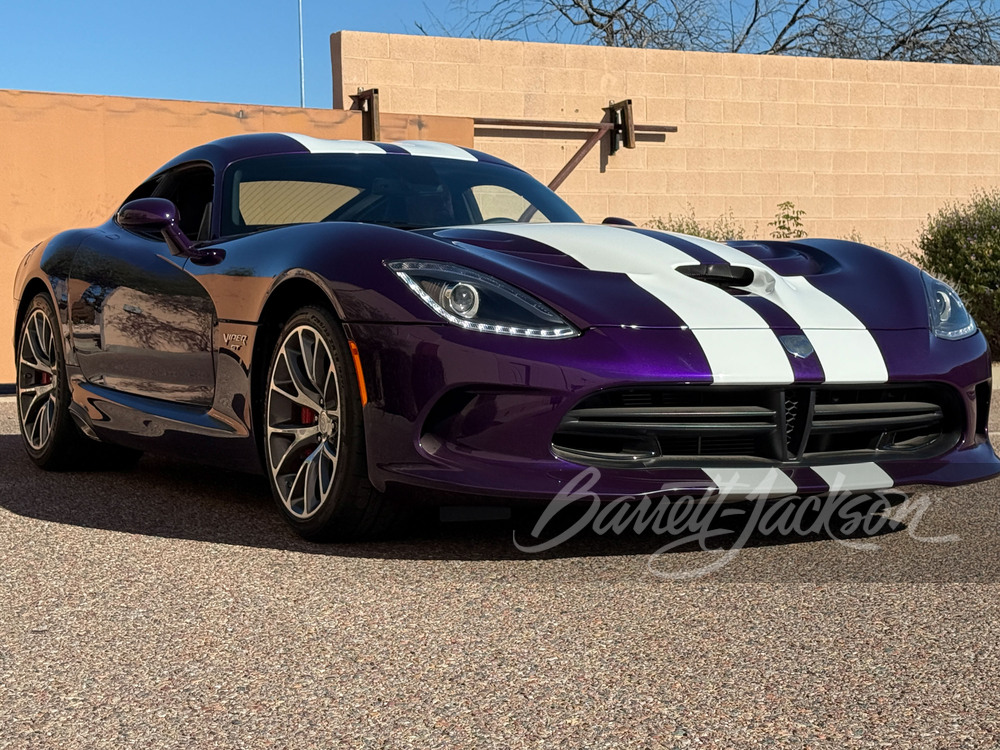 2017 Dodge Viper GTC — market value and price history