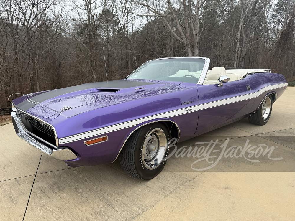 1970 Dodge Challenger R/T Convertible: market value and price history