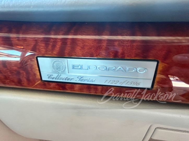2002 CADILLAC ELDORADO COLLECTOR SERIES - Vehicle | Barrett