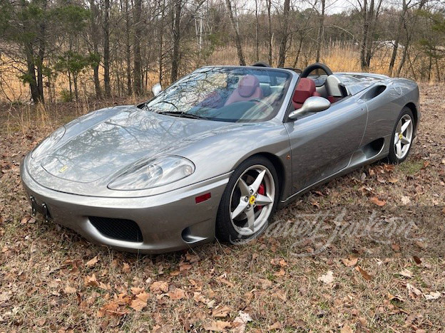 2005 Ferrari 360 Spider — market value and price history