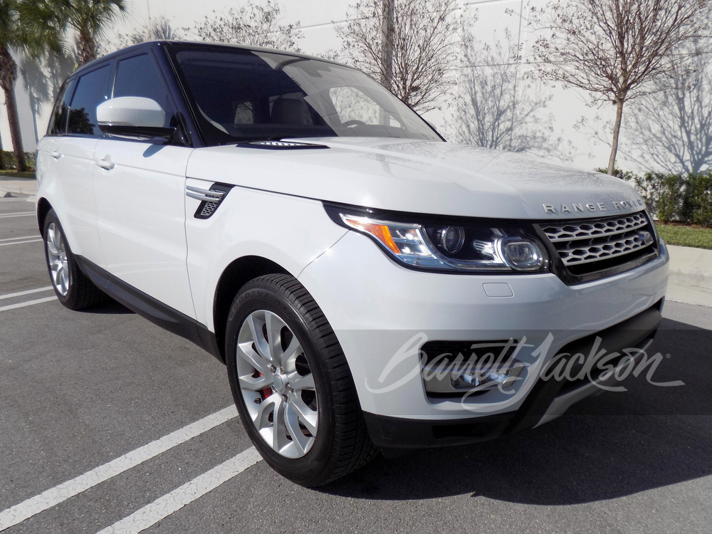 2016 Land Rover Range Rover Sport HSE — market value and price history