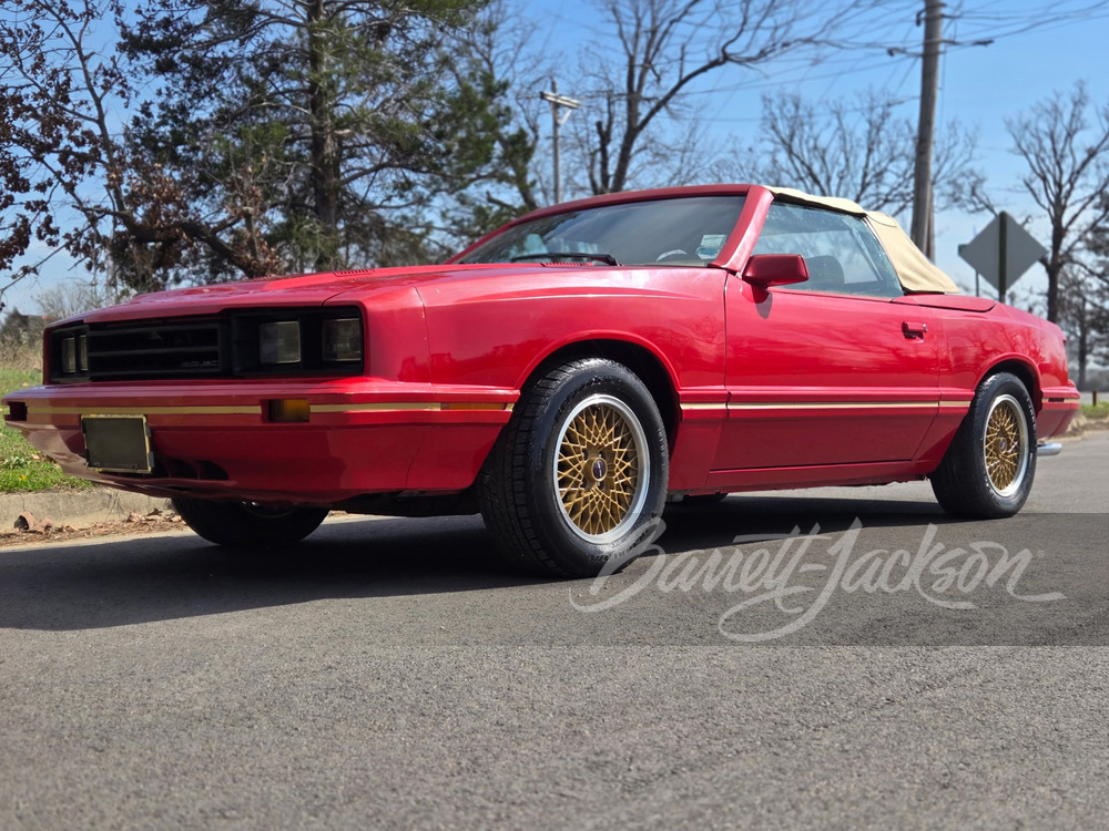 1984 MERCURY CAPRI ASC MCLAREN CONVERTIBLE - Vehicle | Barrett