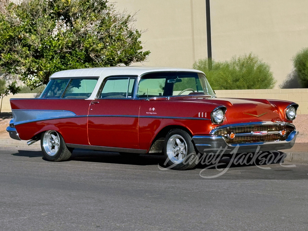 1957 CHEVROLET NOMAD CUSTOM WAGON - Vehicle | Barrett-Jackson