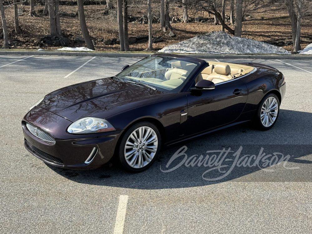 2011 Jaguar XK Convertible — market value and price history