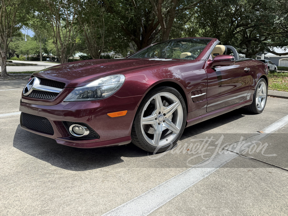 2011 Mercedes-Benz SL550 — market value and price history