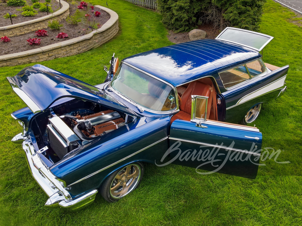 1957 CHEVROLET NOMAD CUSTOM WAGON - Vehicle | Barrett-Jackson