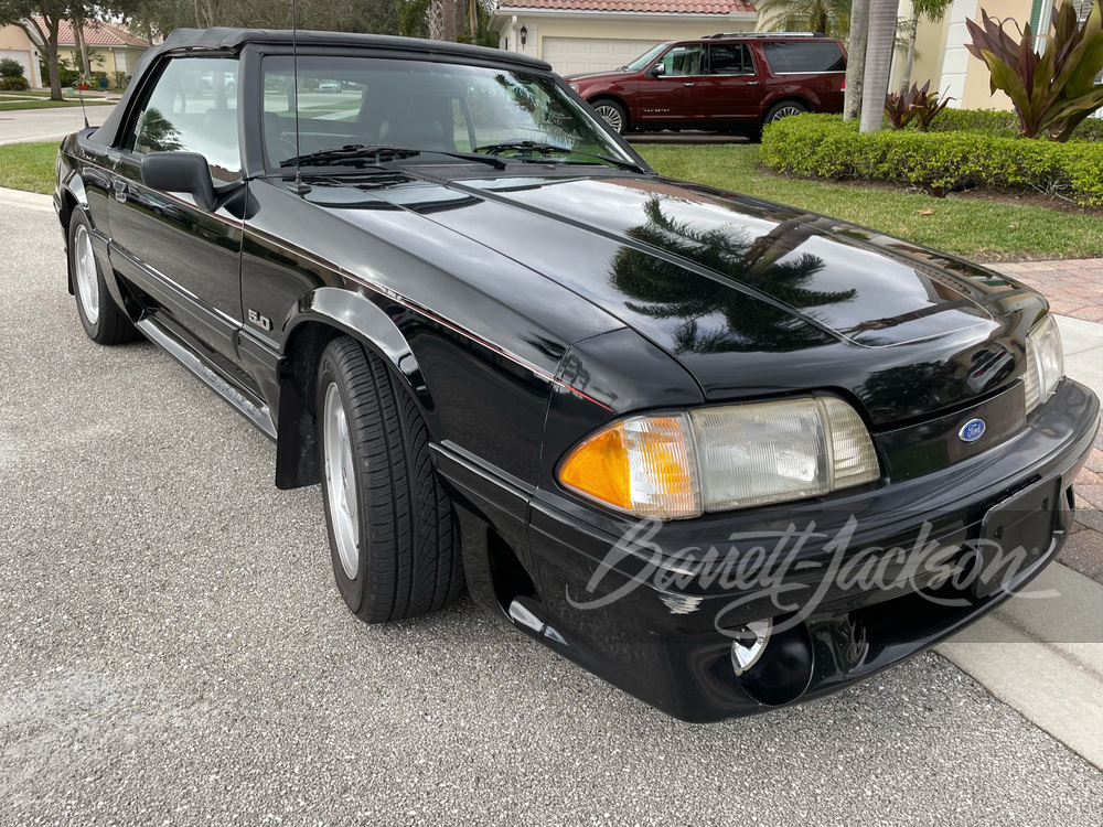 1993 Ford Mustang GT Convertible — market value and price history