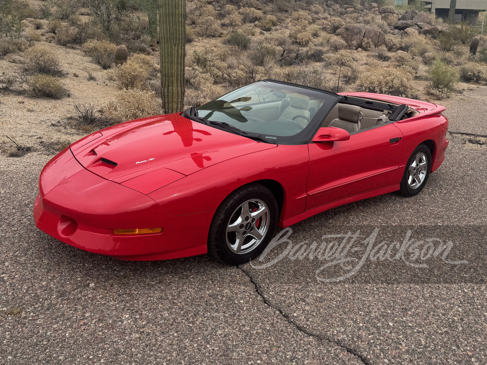 1998 Pontiac Firebird Trans Am Convertible — market value and price history