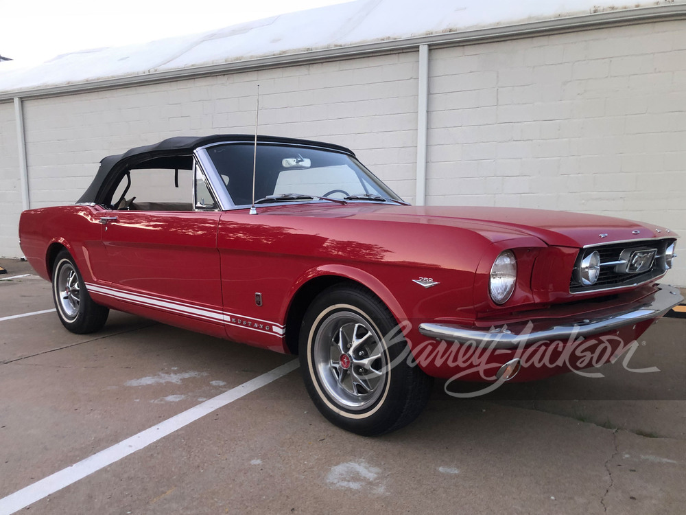 1966 Ford Mustang Convertible — market value and price history
