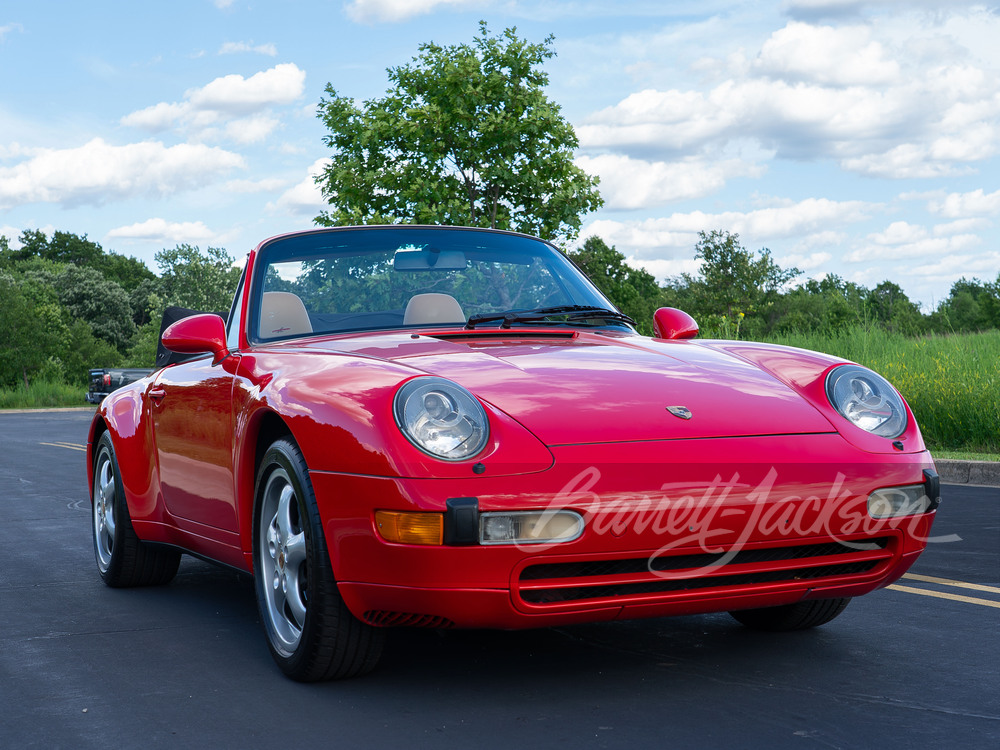 1996 Porsche 911 Carrera 4 Cabriolet (993) — market value and price history