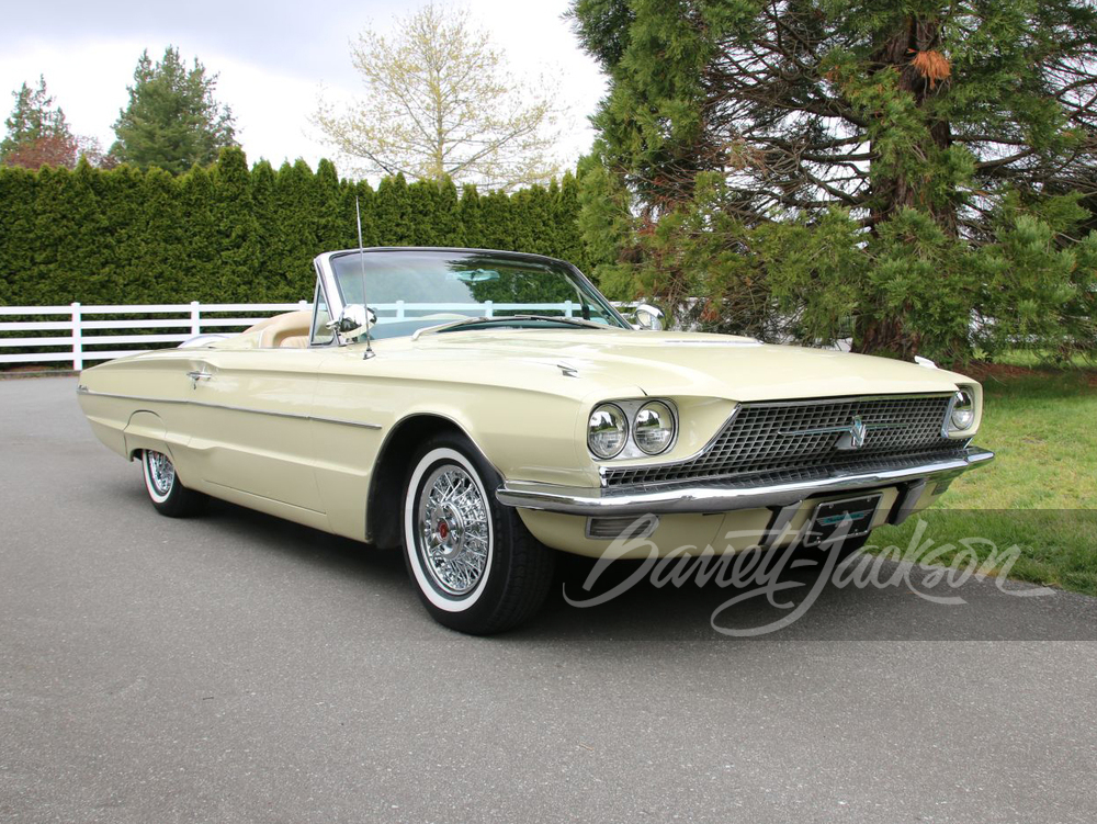 1966 Ford Thunderbird Convertible: market value and price history