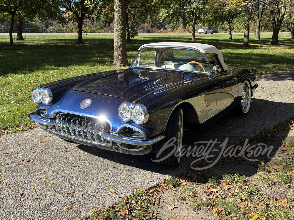 1959 Chevrolet Corvette Custom Convertible — photo 1 of 6