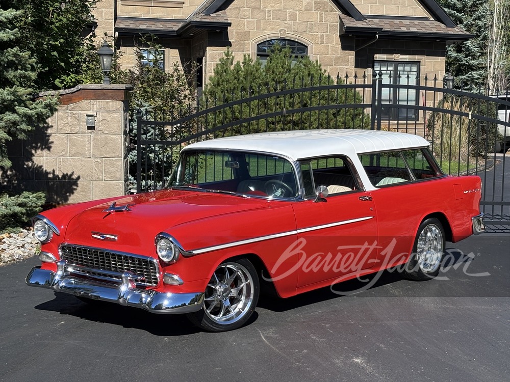 1955 Chevrolet Nomad Custom Wagon — photo 1 of 45