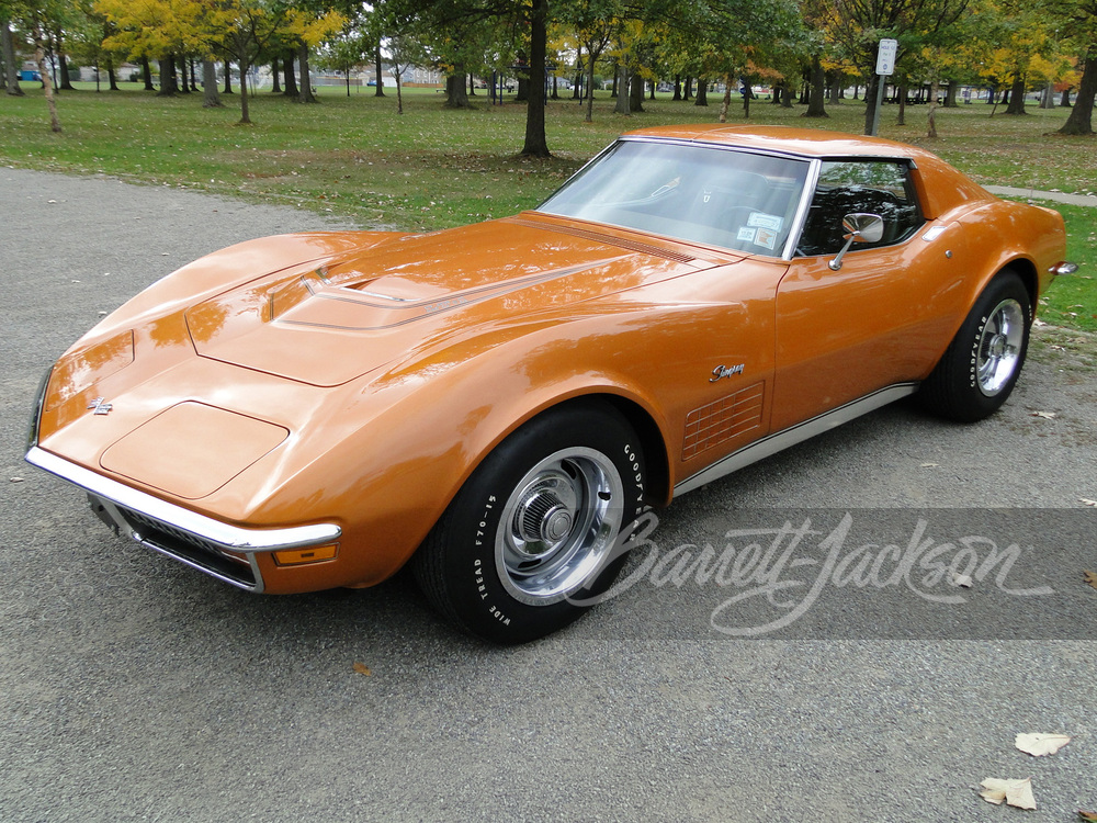 1972 Chevrolet Corvette LT1 T-Top Coupe — photo 1 of 34