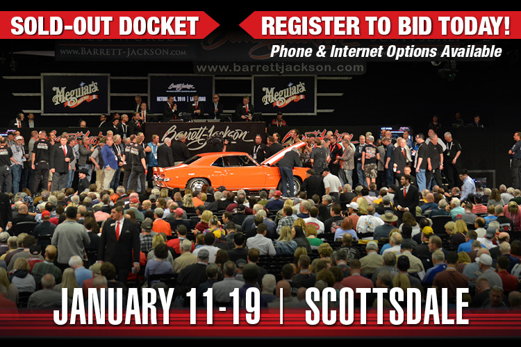 2020 barrett jackson annual scottsdale auction 49th january 11 january 19 luxury auto collection